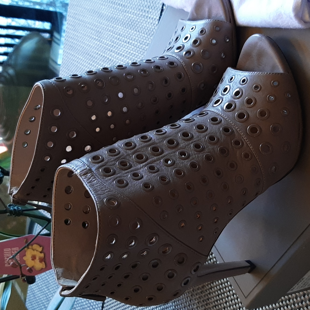 BCBG high heels booties.